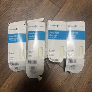 Durma Unna Boot Bandage With Zinc Size 4x 10yd Pack Of 4 (boxes Damages)
